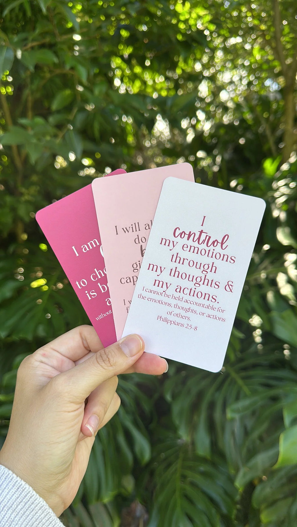 Speak Life Affirmation Cards