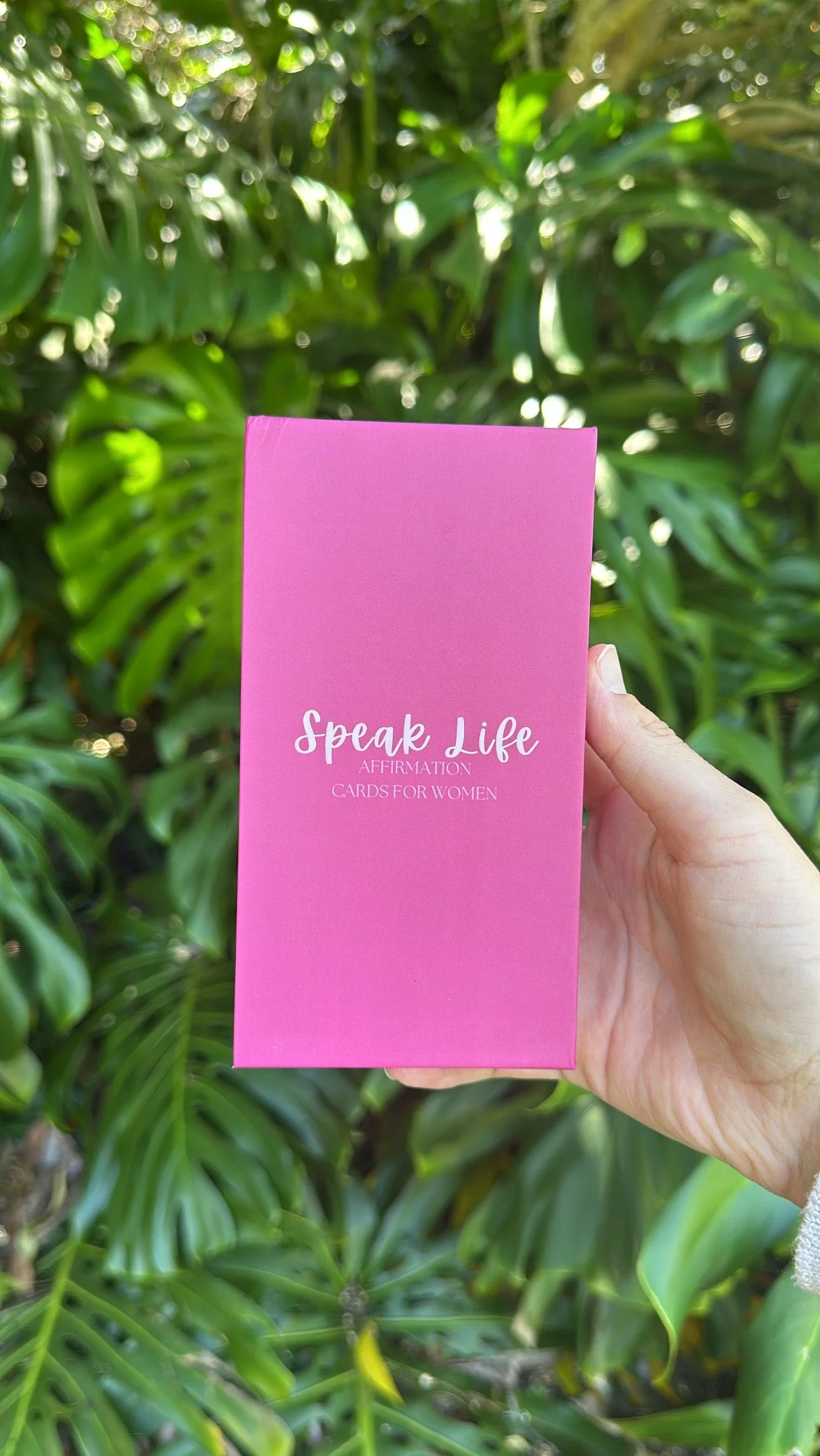 Speak Life Affirmation Cards