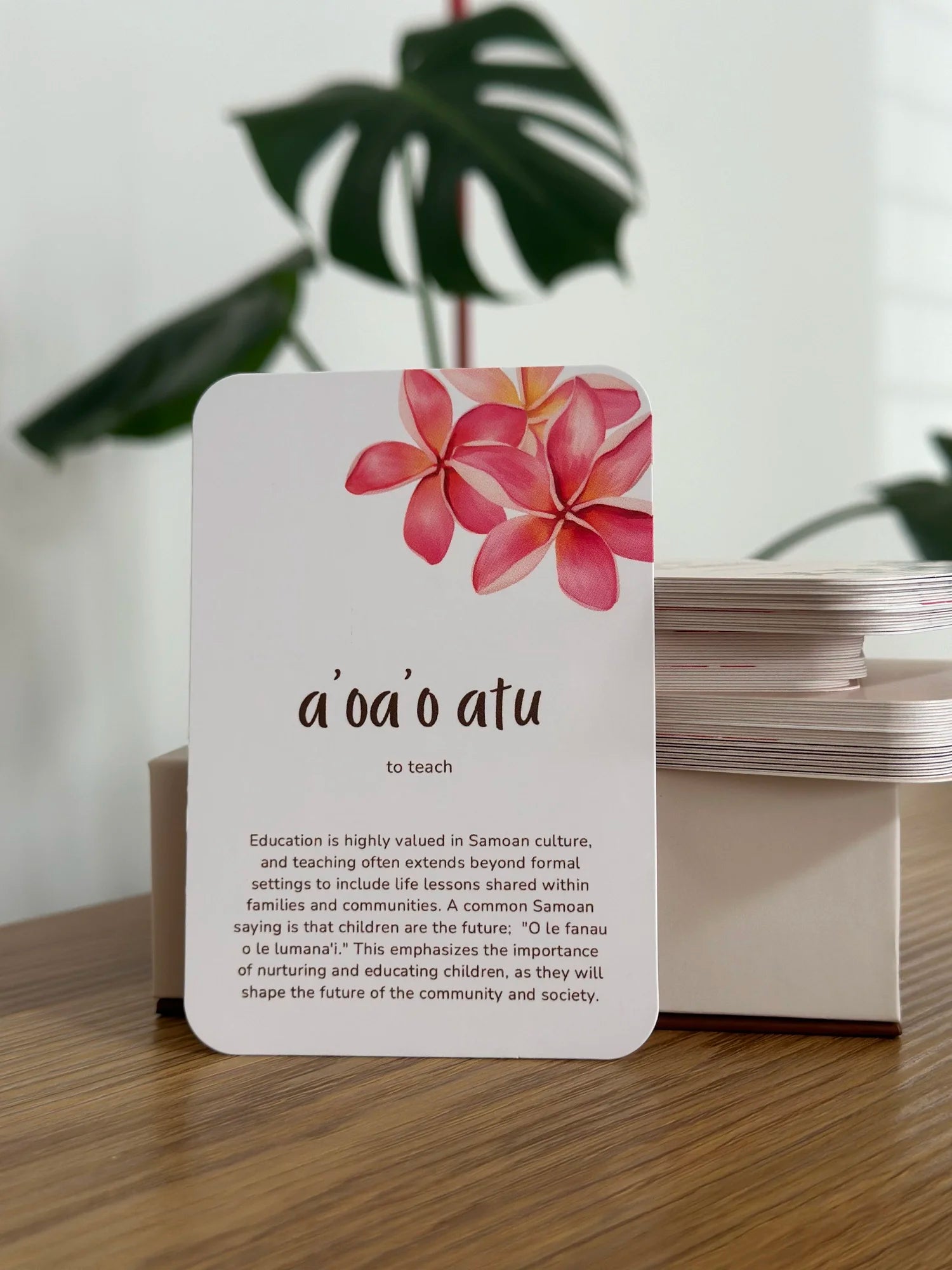 Samoan Value Cards