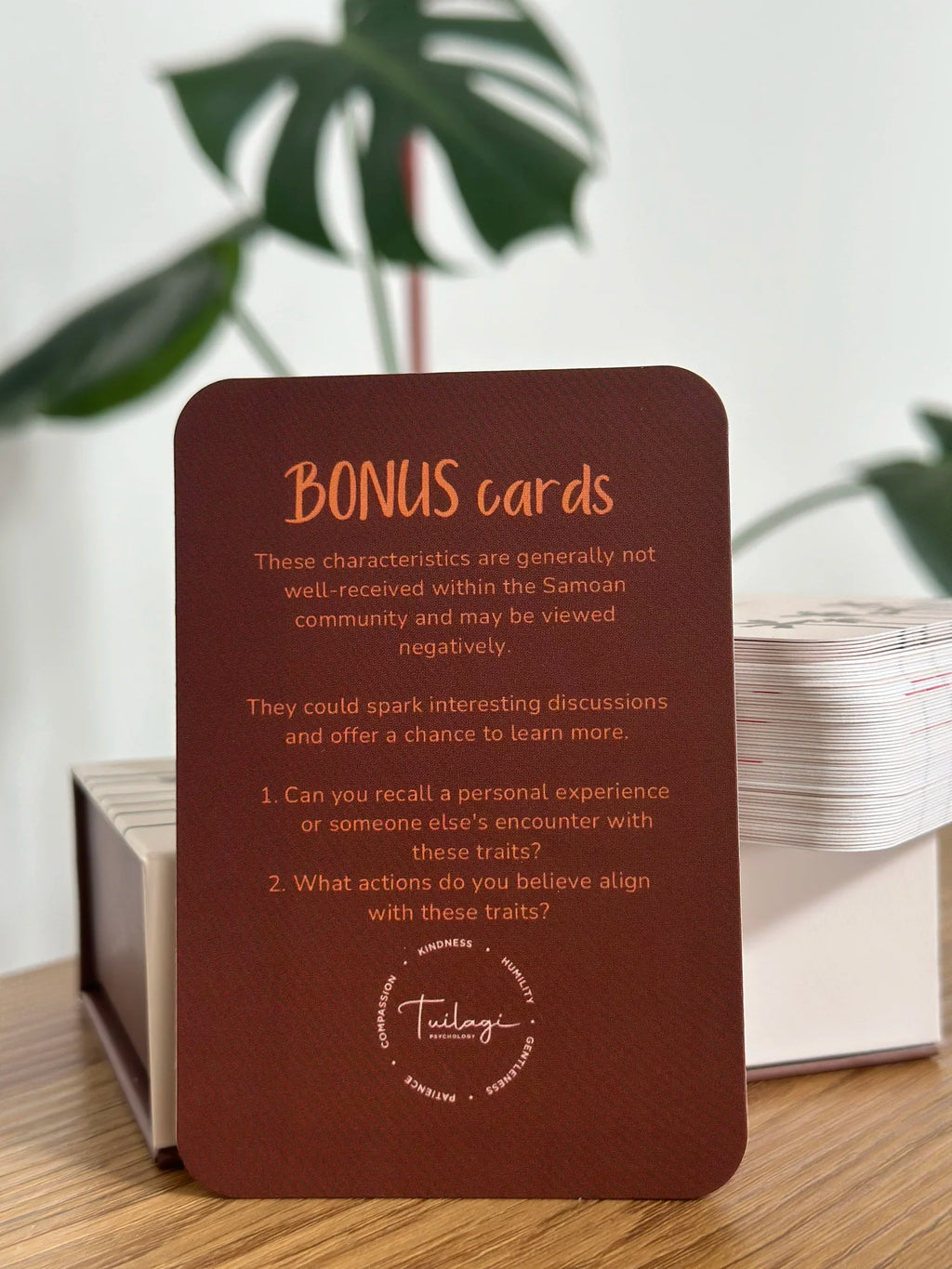 Samoan Value Cards