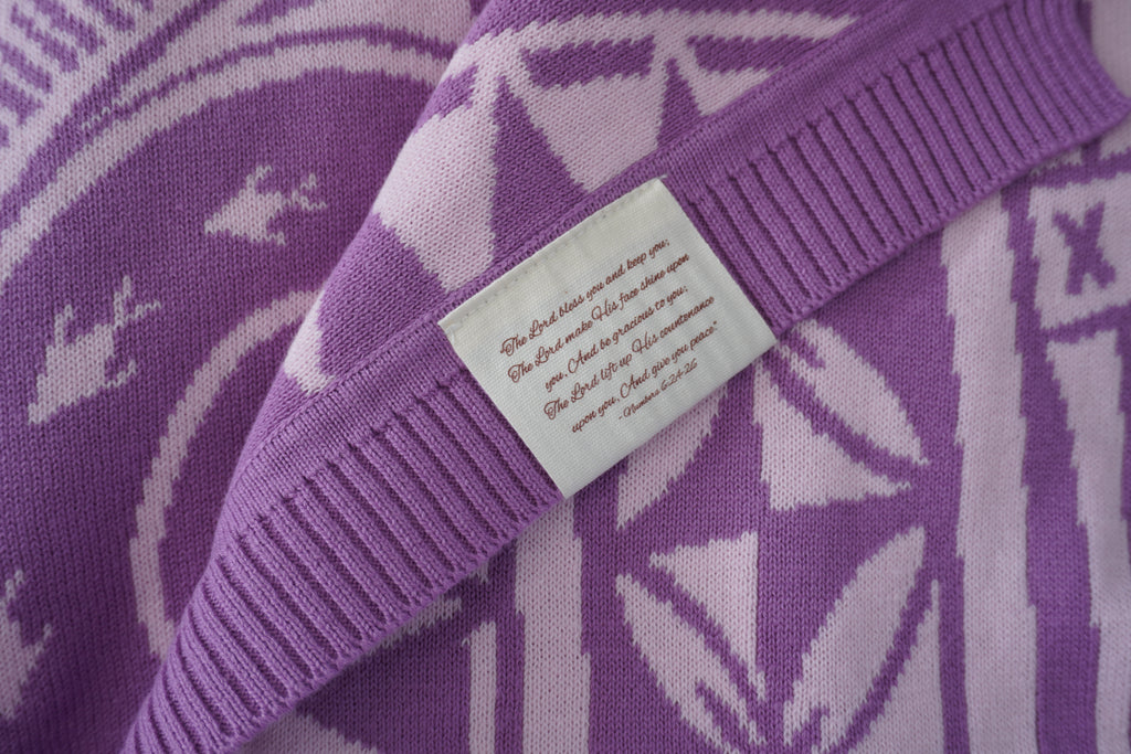 Organic Cotton Knit Blanket